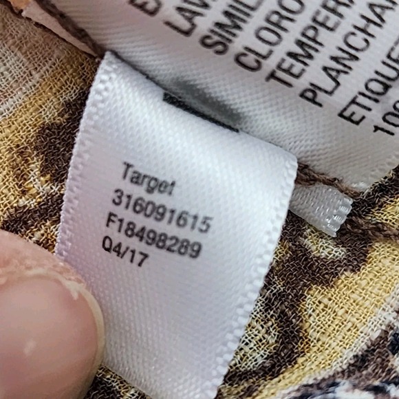 Knox Rose Dress Womens Medium Multicolor Ditsy Floral Boho Flutter Sleeve Beachy - Picture 14 of 16